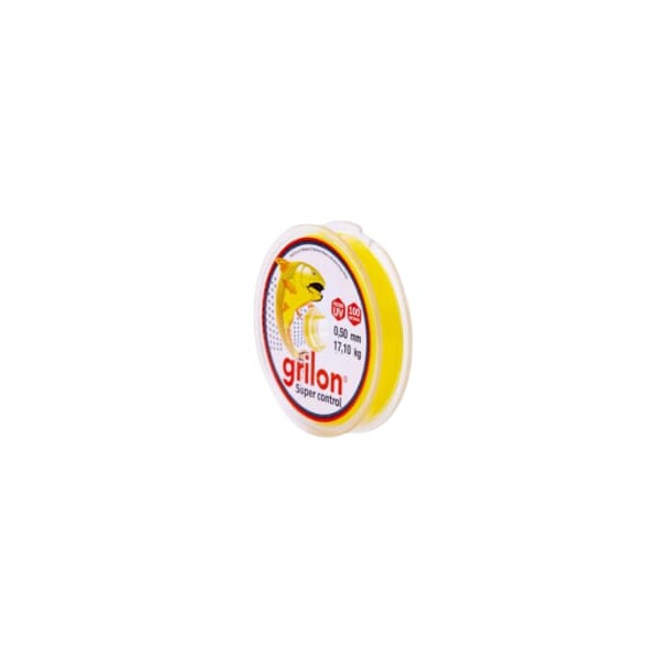 Nylon Grilon p/pesca amarillo 0.50mm caja  [UM 12u | 144]