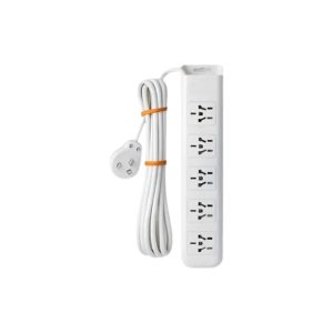 zapatilla 5 tomas multi-norma c/cable 2.5mts richi  [UM 1u | 20u]