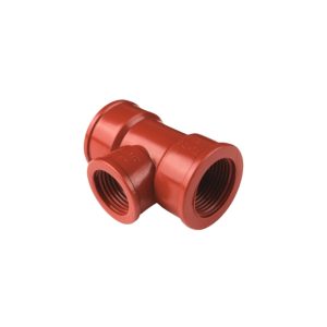Tee rosca H - H - H reduccion 3/4" a 1/2"  [UM 30u | 300u]