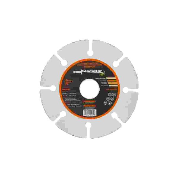 Disco de corte p/madera 115×1.4×22.2mm gladiator  [UM 1u | 25u | 100u]