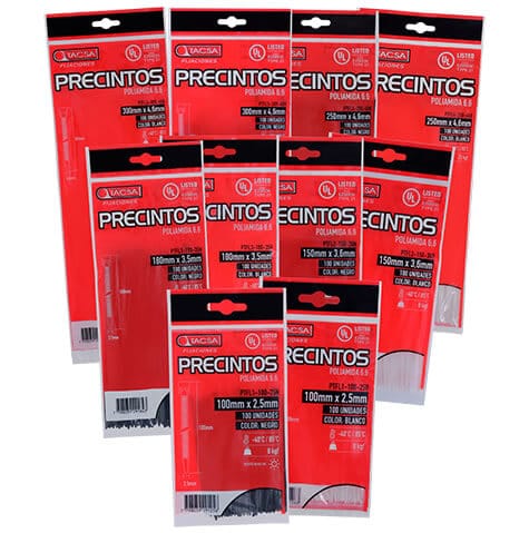 L5 precinto 4.6×300 blanco Tacsa  [UM 1u | 100u]