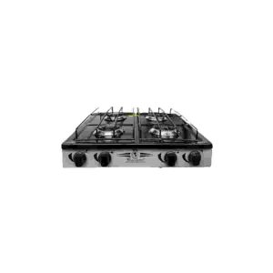 Anafe 4h enlozado gas natural mechero aluminio  [UM 1u | 10u]