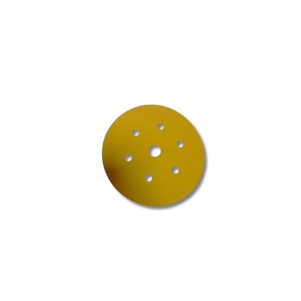 Disco abrasivo de lijado G180 6 agujeros 150mm-6″  [UM 10u | 100u]