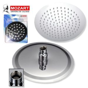 Flor ducha /lluvia 8" 200x200 redonda acero inoxidable  [UM 1u | 30u]