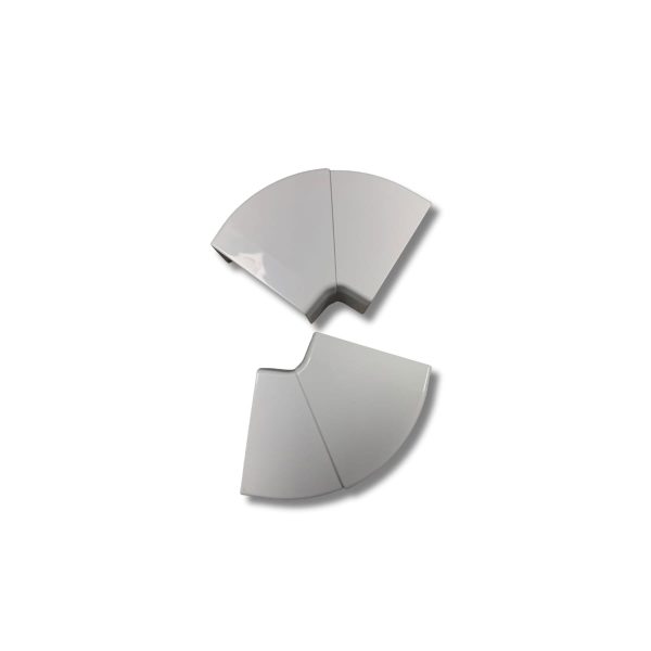 Curva plana para cable canal 40x30mm  [UM 25u]
