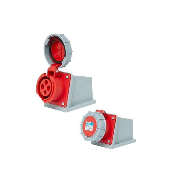 Toma industrial exterior 3p + t 32a ip67  [UM 1u | 5u | 45u]