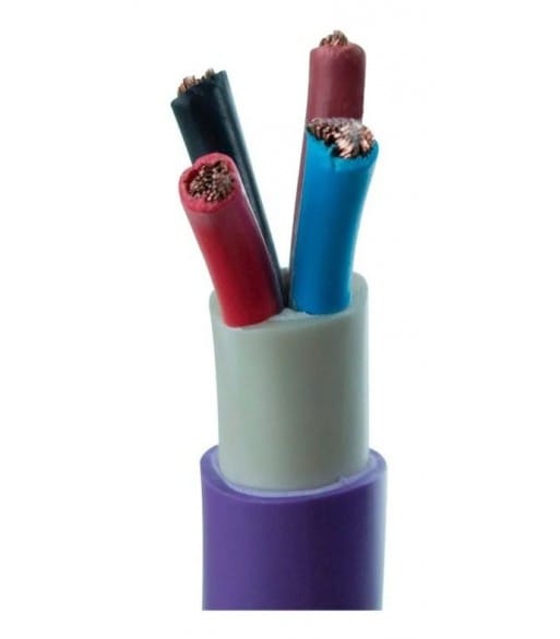 Cable subterraneo 4×2.5mm x metro Normalizado Sellado  [UM 1u ]