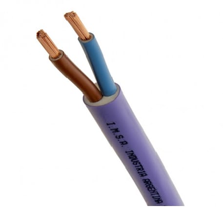 Cable subterraneo 2×1.5 x metro Normalizado Sellado  [UM 1u ]