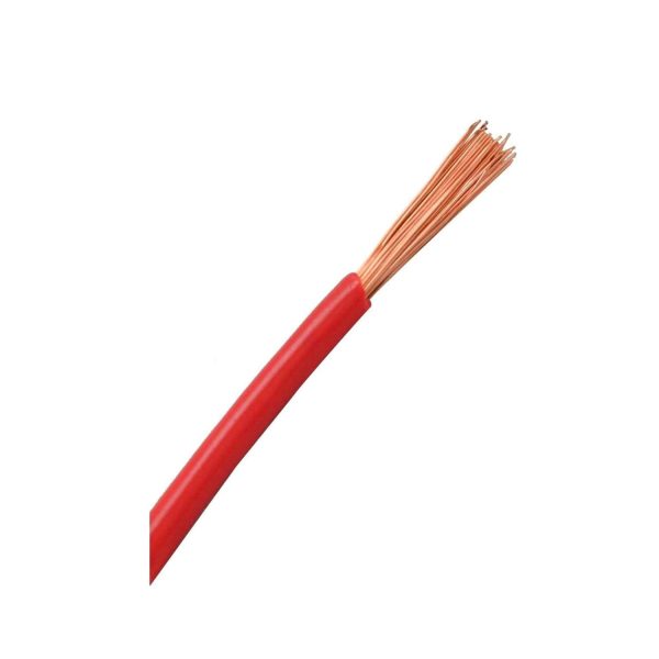 Cable unipolar 1.5mm rojo Normalizado Sellado  [UM 1u]