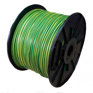 Cable unipolar 4mm verde bobx400mts Normalizado Sellado  [UM 1u ]