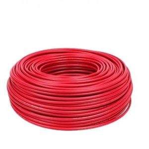 Cable economico unipolar 1.5mm rojo  [UM 1u ]