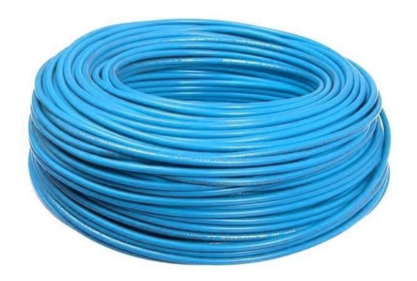 Cable economico unipolar 10mm celeste  [UM 1u ]