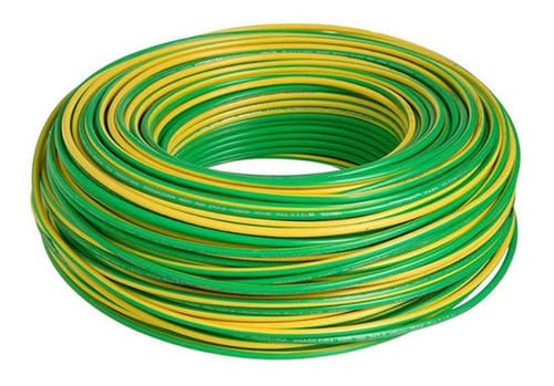 Cable economico unipolar 10mm verde  [UM 1u ]