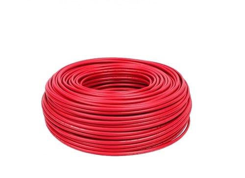 Cable economico unipolar 2.5mm rojo  [UM 1u ]
