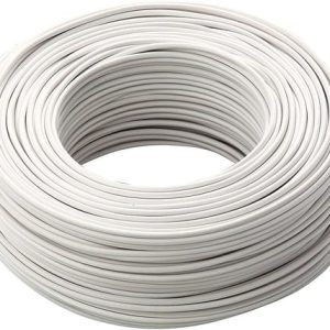 Cable economico unipolar 4mm blanco  [UM 1u ]