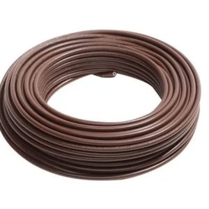 Cable economico unipolar 6mm marron  [UM 1u ]