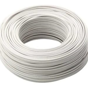 Cable economico paralelo 2x1mm blanco  [UM 1u ]