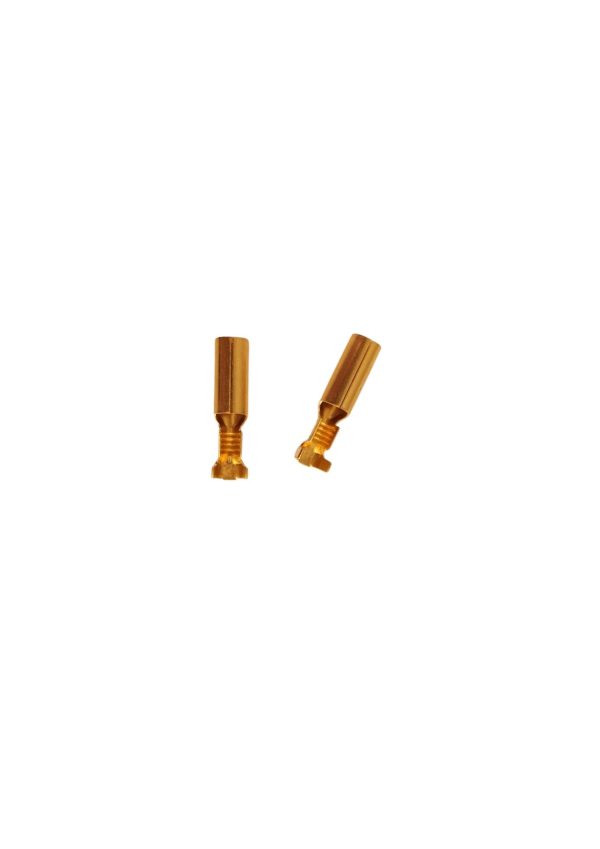 Terminal tubo hembra 4mm x100u  [UM 1u ]
